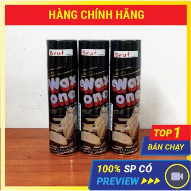 BÁO GIÁ MÁY CHĂM SÓC DA LAN | Shopee Lazada Sendo Tiki mới nhất 52 Chai xịt bóng đồ da đồ gỗ nội thất oto WAX ONE 450ml (Thái Lan)