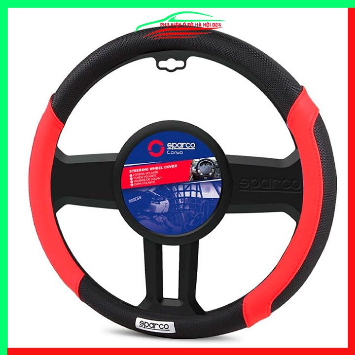 Bọc vô lăng ô tô Sparco cao cấp, sang trọng, chuẩn form nhiều màu