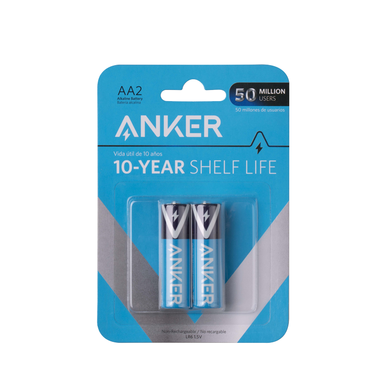 Pin Kiềm AA Anker Alkaline Bộ 2 Pin - B1810