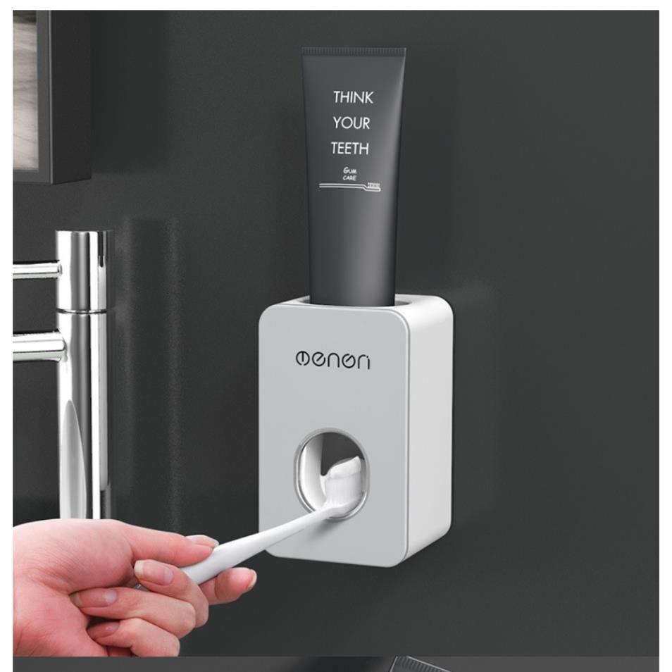 Hộp lấy kem, dụng cụ lấy kem đánh răng tự động dán tường oenon