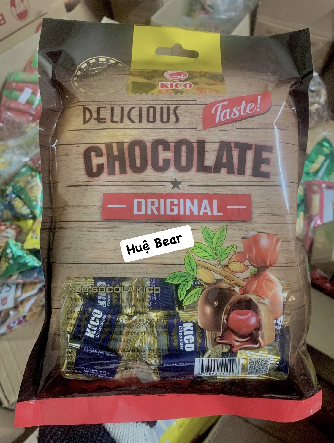 Kẹo socola kiko béo ngậy thơm ngon