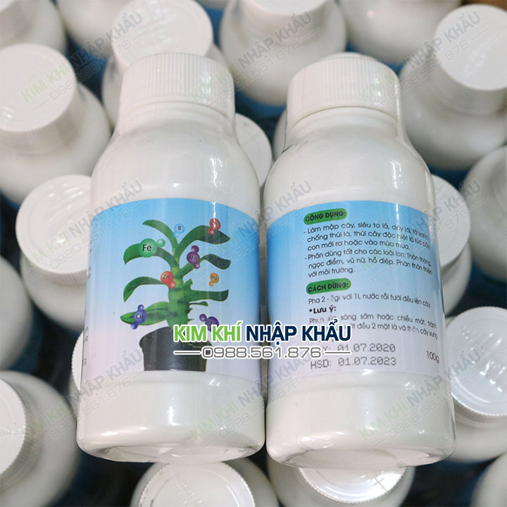 Chế phẩm lá mít thân nù - lọ 100g – Phân bón siêu tốt cho Phi Điệp
