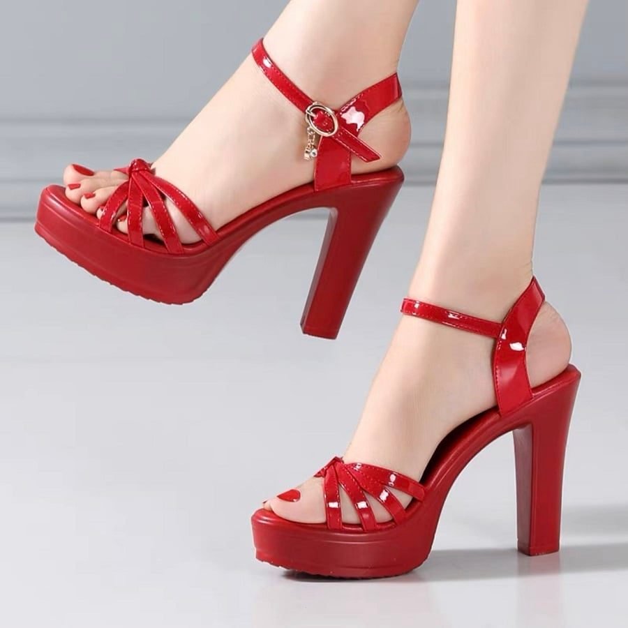 GIÀY SANDAL THẮT NÚT 10P