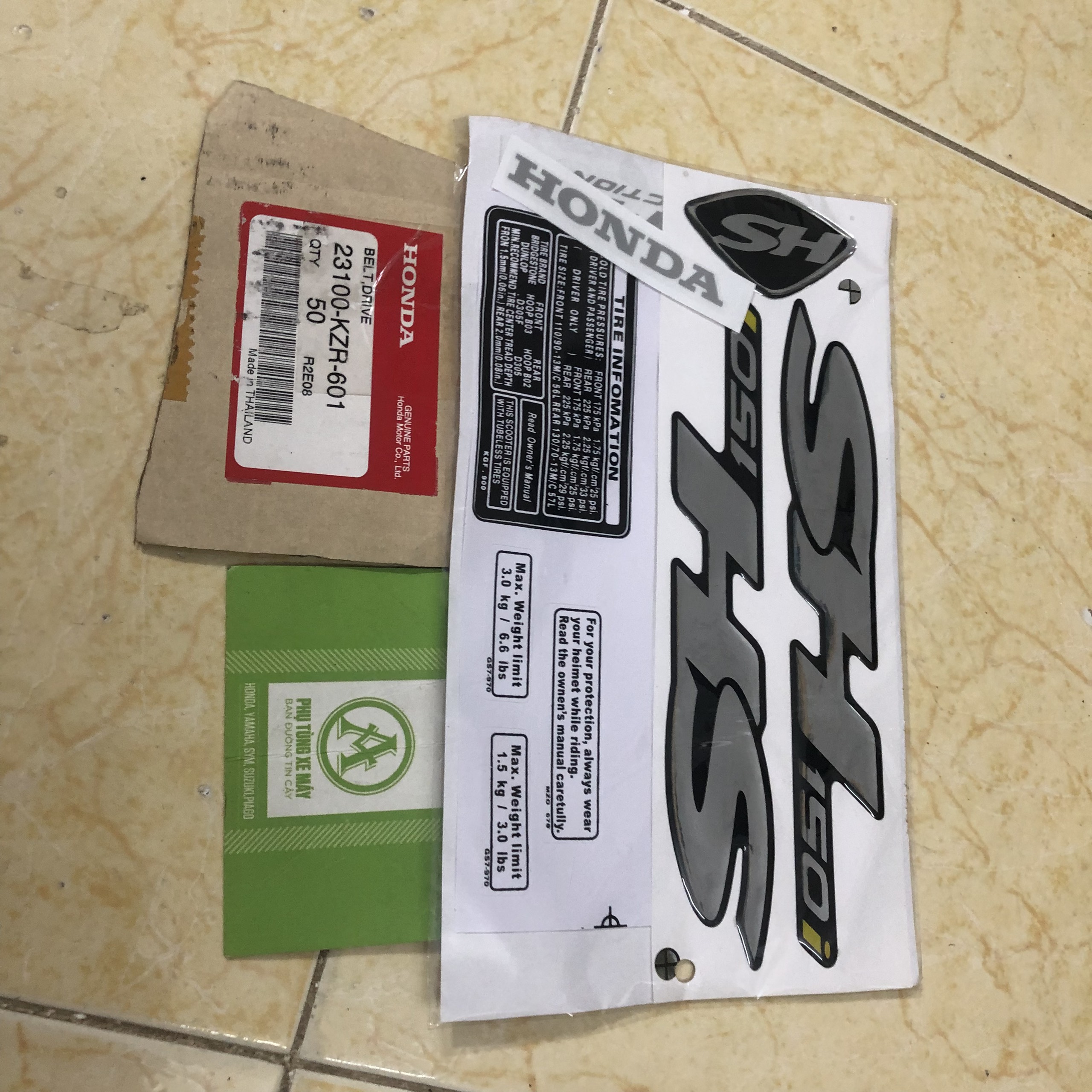 Tem SH 150i nhập Ý nổi đẹp 2008