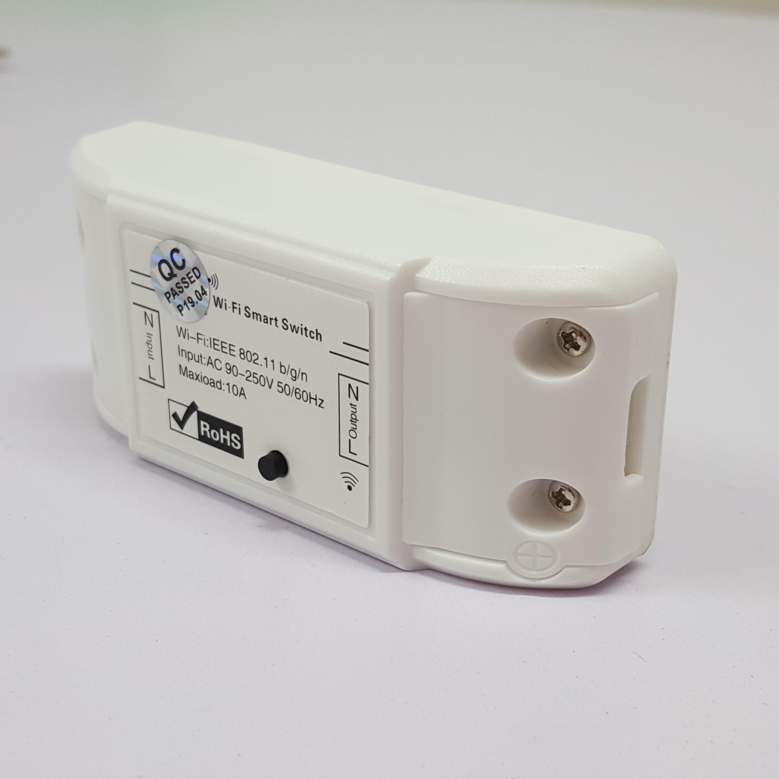 Công Tắc Wifi Tuya Basic bản quốc tế tiếng anh có hỗ trợ google home