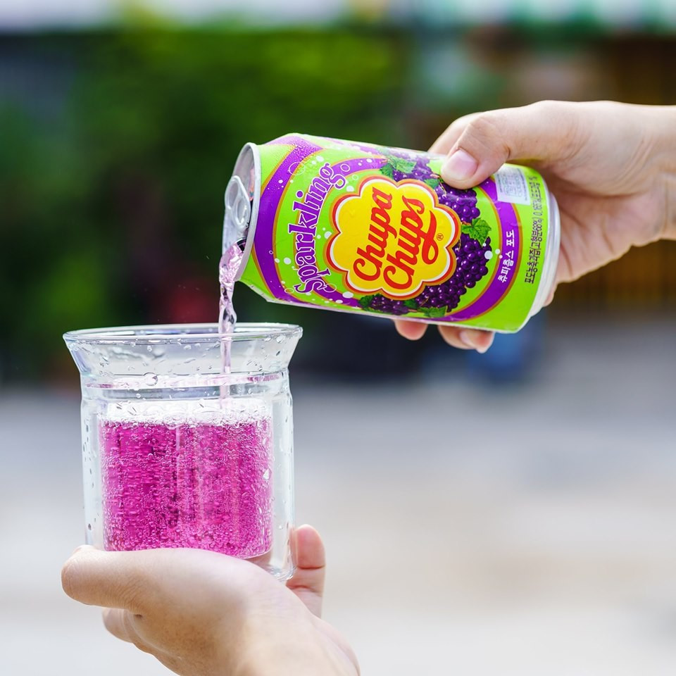 NƯỚC NGỌT CHUPA CHUPS HÀN QUỐC LON 345ML