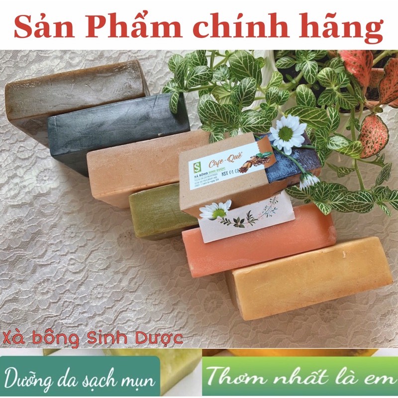 Soap Xà Bông Sinh Dược Cho Face & Body - 100% Thành Phần Từ Thiên Nhiên Handmade