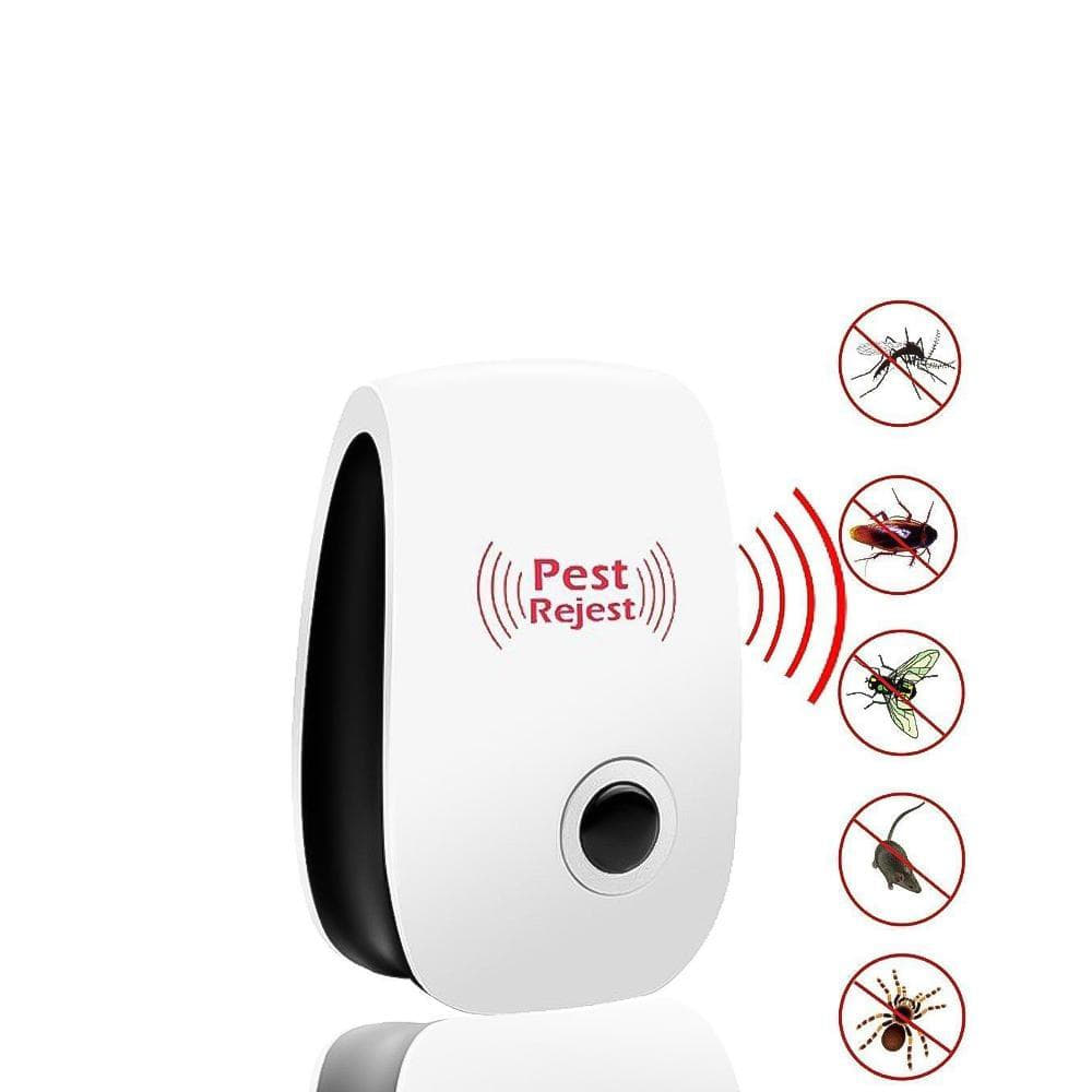 Máy Đuổi Côn Trùng Bằng Sóng Siêu Âm, Máy Xua Đuổi Chuột, Muỗi, Gián, Kiến Tiện Lợi Cho Mọi Nhà