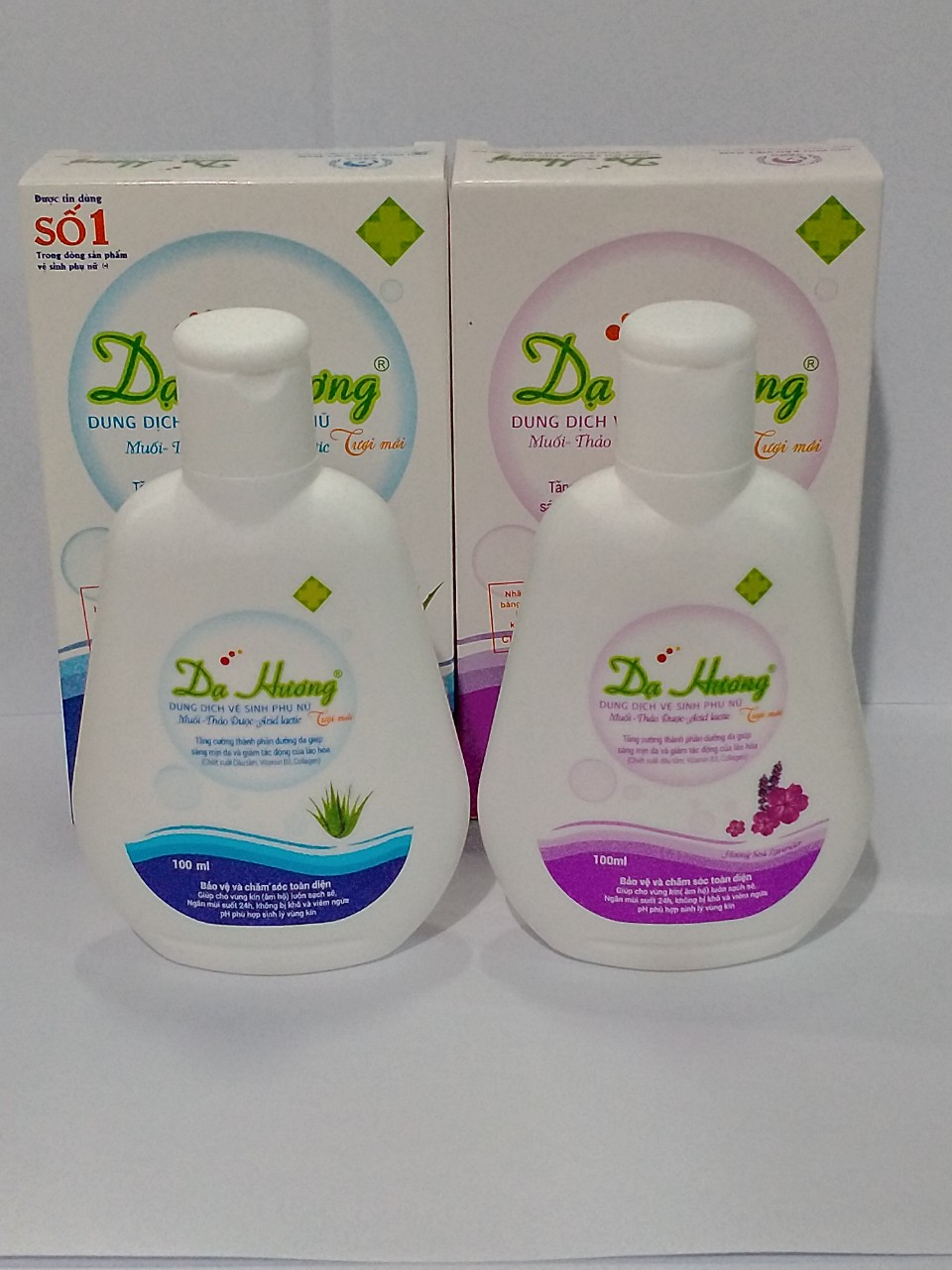 Dung dịch  vệ sinh phụ nữ DẠ HƯƠNG Chai100 ml