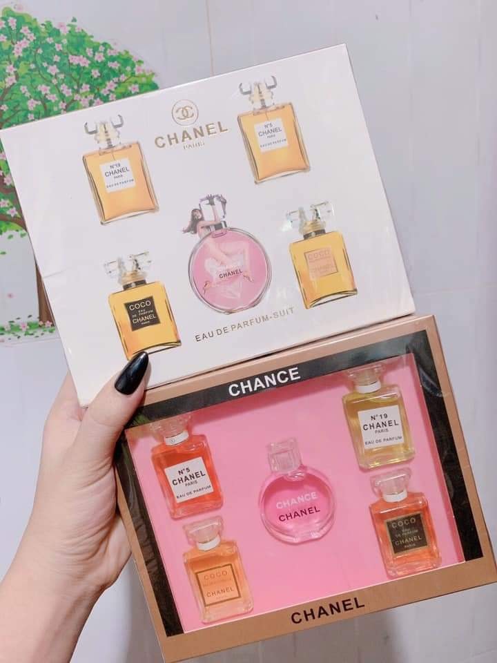 Set 5 Chai Nước Hoa Nữ