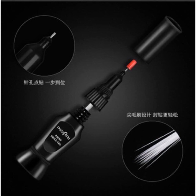 Bút nhả gel đính đá MOON NAIL