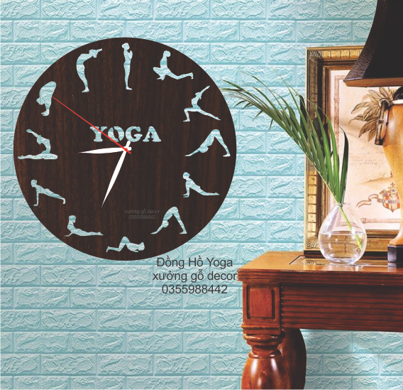 Đồng Hồ Yoga Treo Tường Giá rẻ