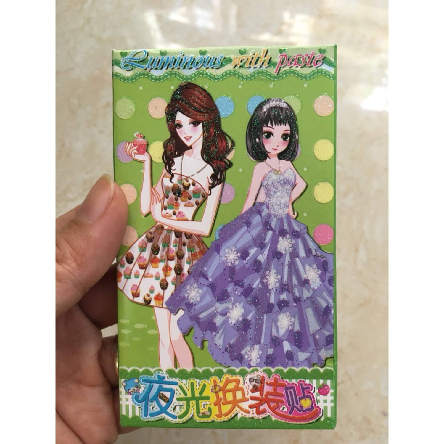 1 xấp sticker hình dán công chúa SHOP MẸ BÚN