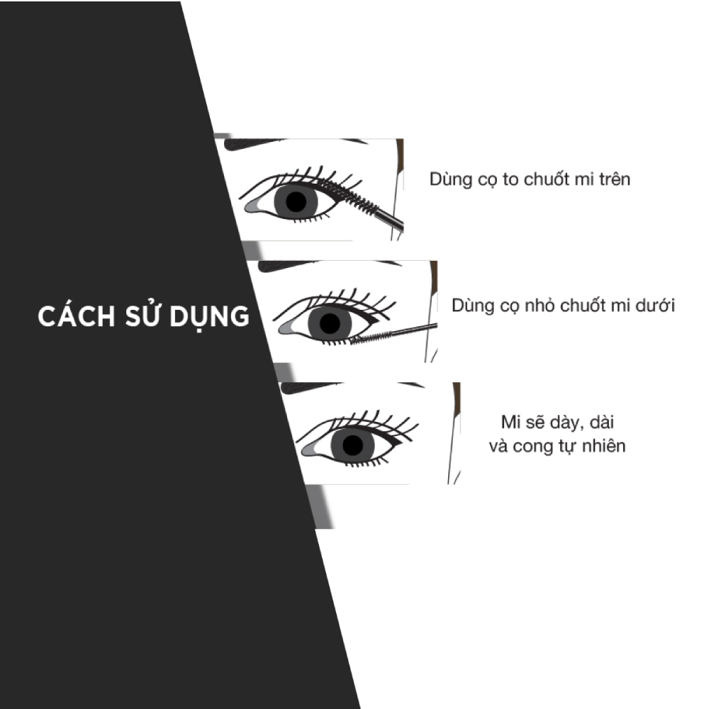 Mascara 2 Đầu Browit Professional Duo 4g + 4g .#Sexy Black