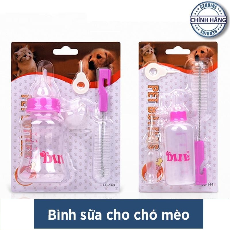Bình Ti Bình Sữa Chó Mèo Sơ Sinh 60ml – 150ml