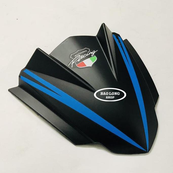 Ốp Mão ,ốp đầu đèn viền Xanh gắn Vario,Click,Wave.....