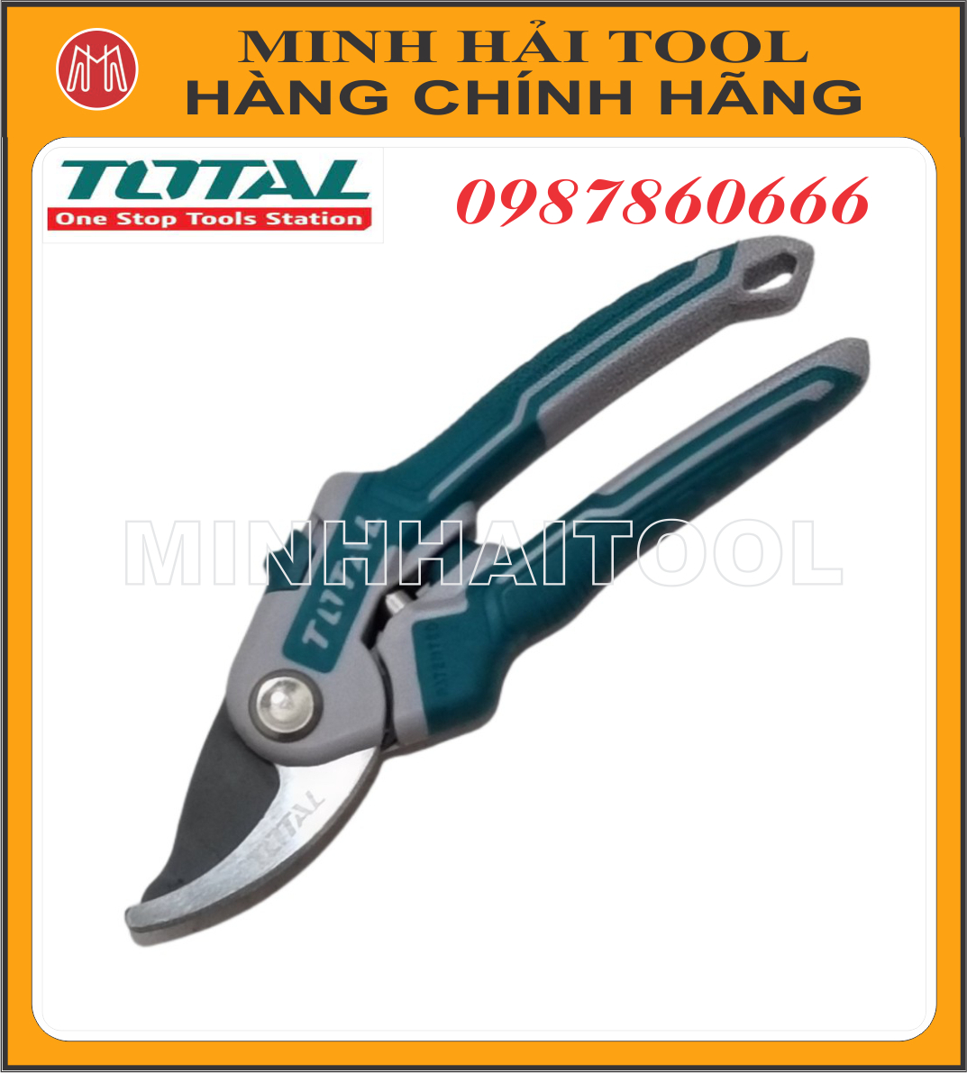 Kéo cắt tỉa 220mm TOTAL THT0601