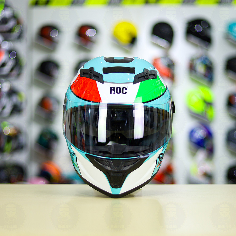 Mũ Fullface 2 Kính ROC 03