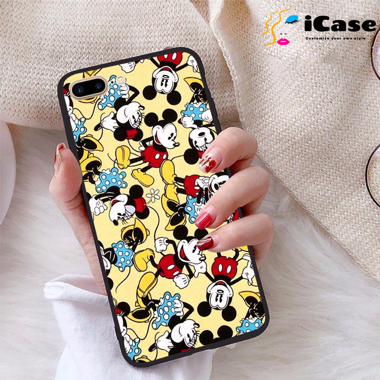 Ốp lưng iphone 7 plus viền dẻo tpu bst hoạt hình