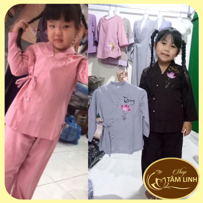 Đồ Lam Đi Chùa _Xéo Nơ Vẽ Bé