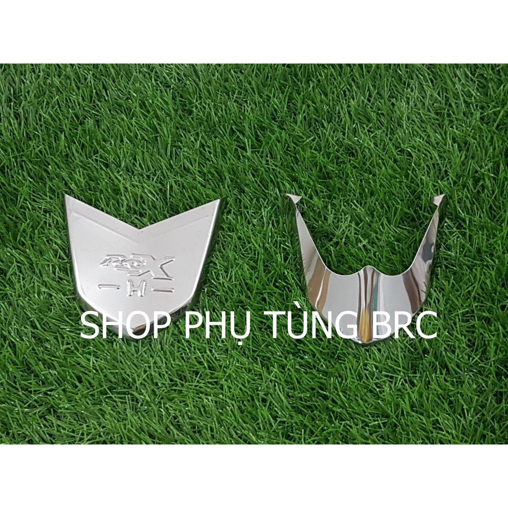 Bộ ốp mỏ dè INOX trước sau xe WAVE RSX 2014 - 2021 trở lên.