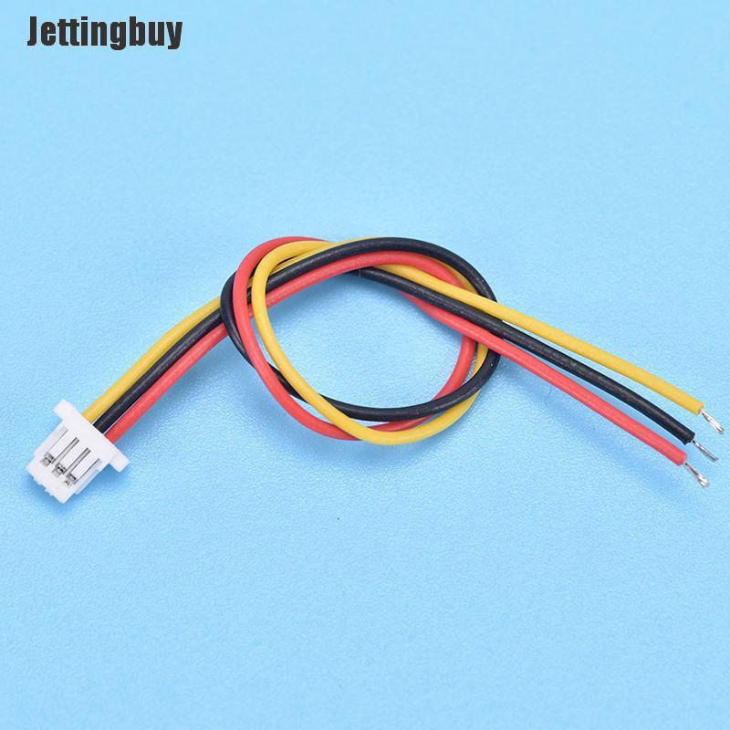 Jettingbuy 5 Bộ Đầu Nối JST 3 Chân Mini Micro SH 1.0 Có Dây Cáp
