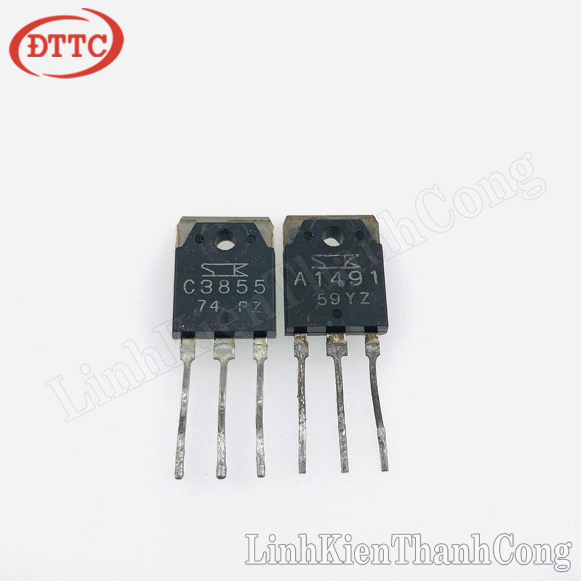 Cặp A1491 C3855 Sanken tháo máy
