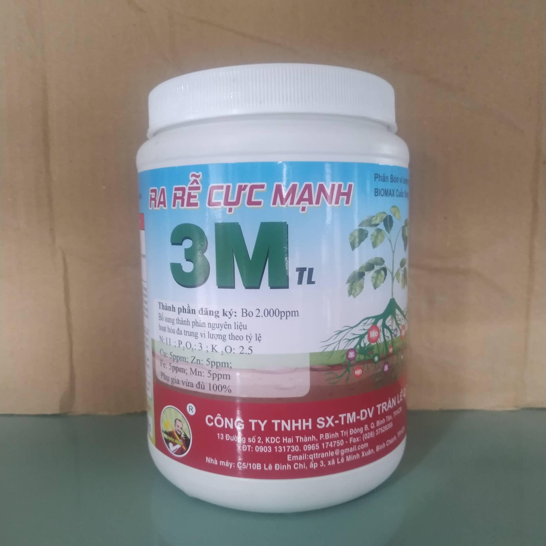 Phân bón dưỡng rễ cây trồng 3M