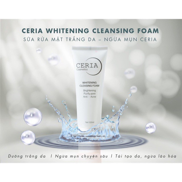 Sữa Rửa Mặt Cao Cấp Ceria 120ml - Thoitrangtocnhuom