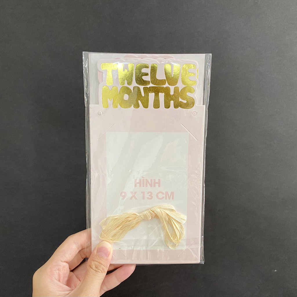 [HCM]DÂY TREO HÌNH 12 THÁNG CHO BÉ