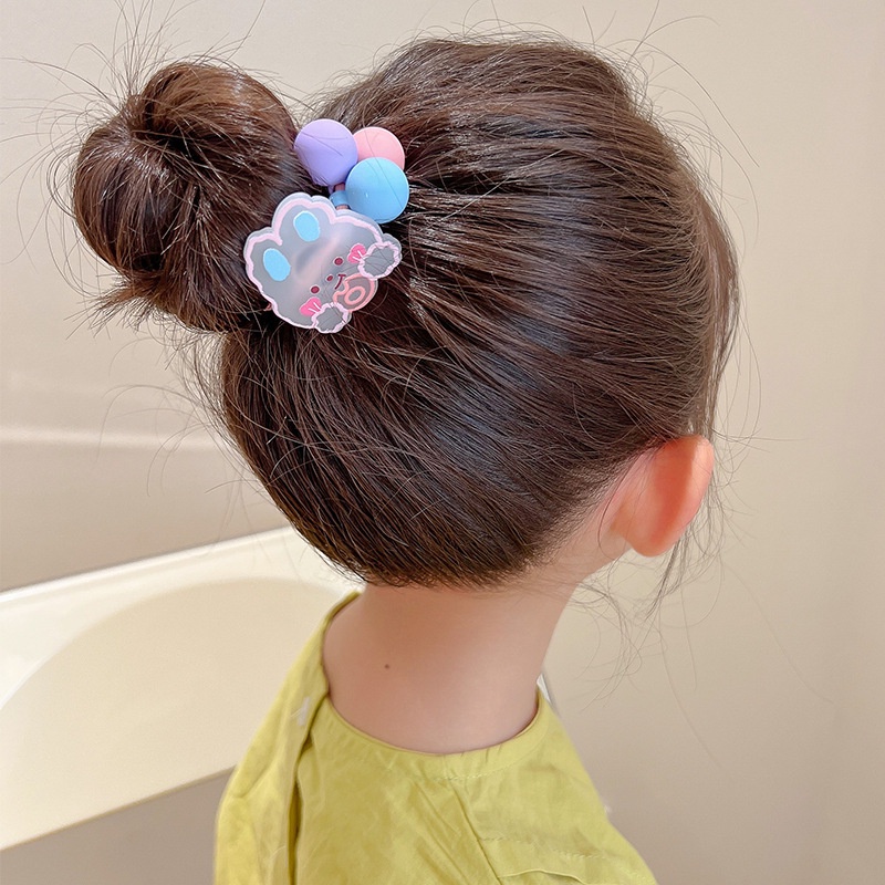 Dây cột tóc , chun cột tóc họa tiết đáng yêu
