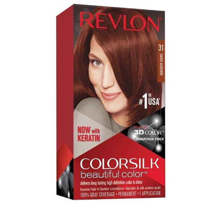 Nhuộm phủ bạc Revlon số 31 - Nâu đỏ sẫm