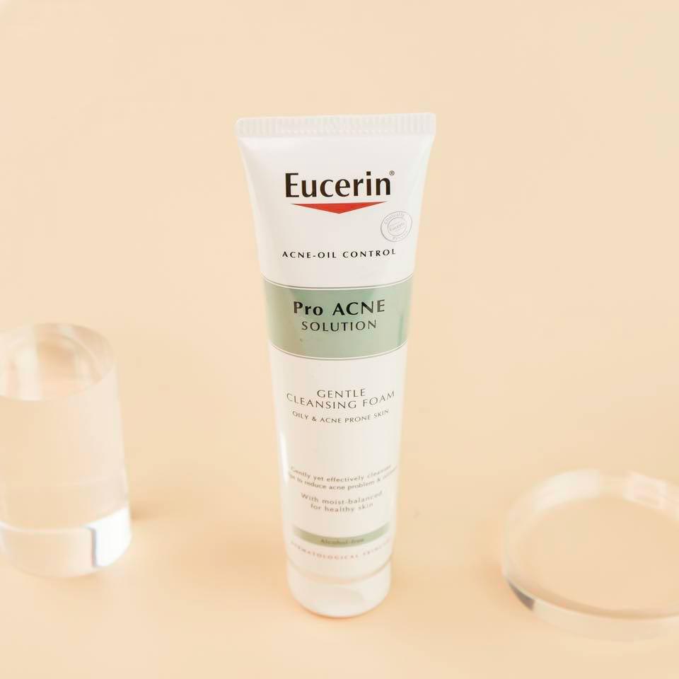 [MUA LÀ CÓ QUÀ] Sữa Rửa Mặt Eucerin Pro Acne Cleansing Foam Cho Da Mụn 150g