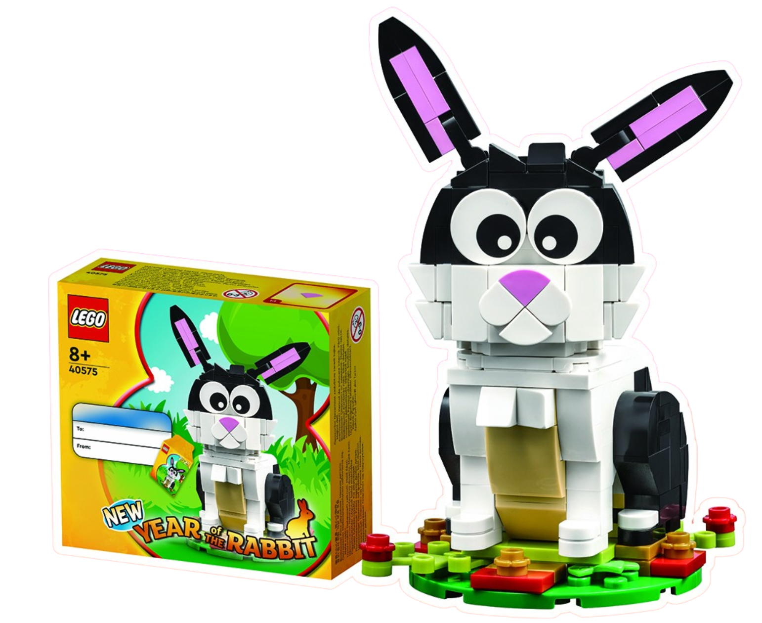 BỘ LẮP RÁP LEGO 40575 CON THỎ QUÝ MÃO 2023