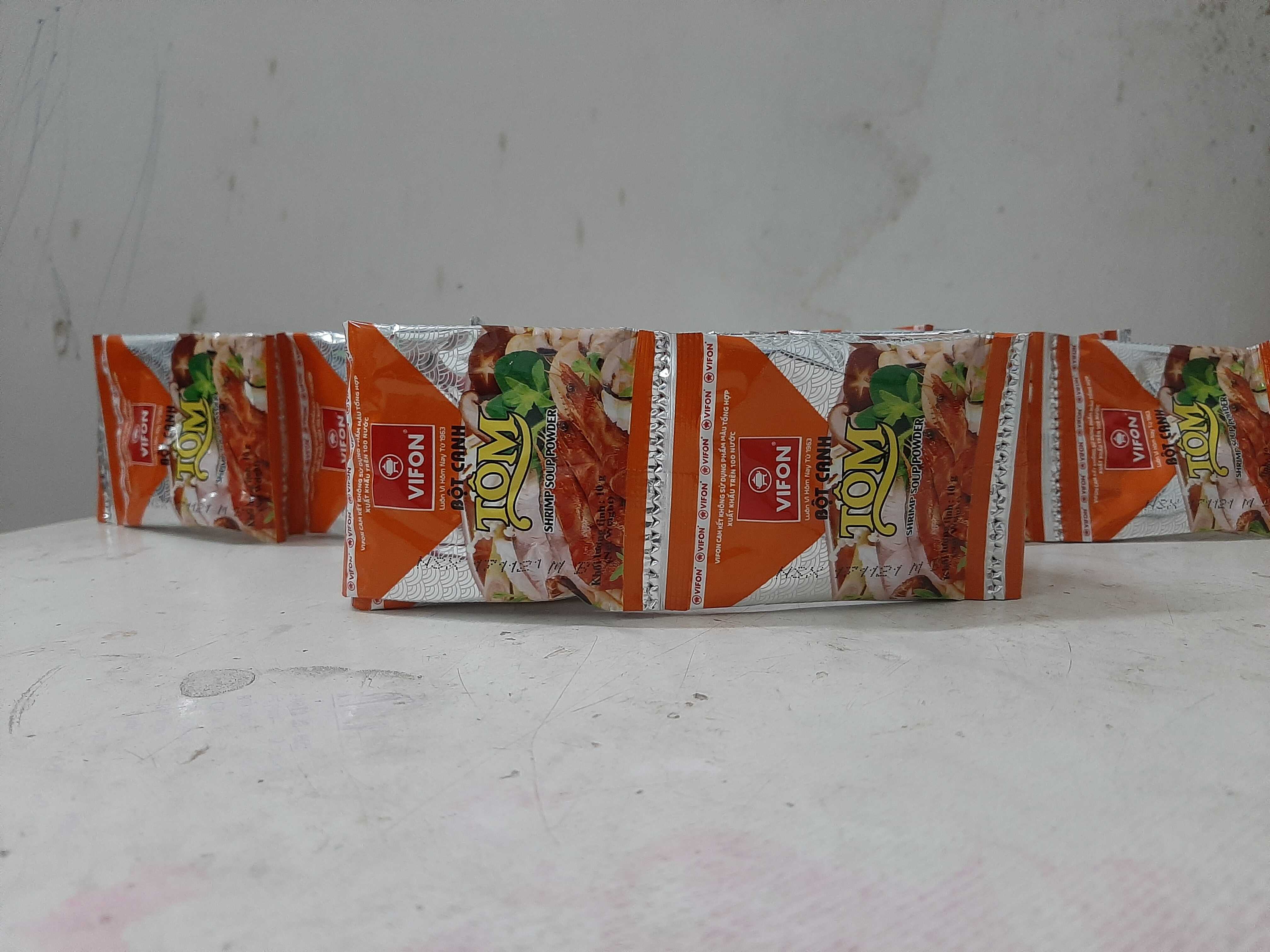 DÂY 10 GÓI BỘT CANH TÔM VIFON