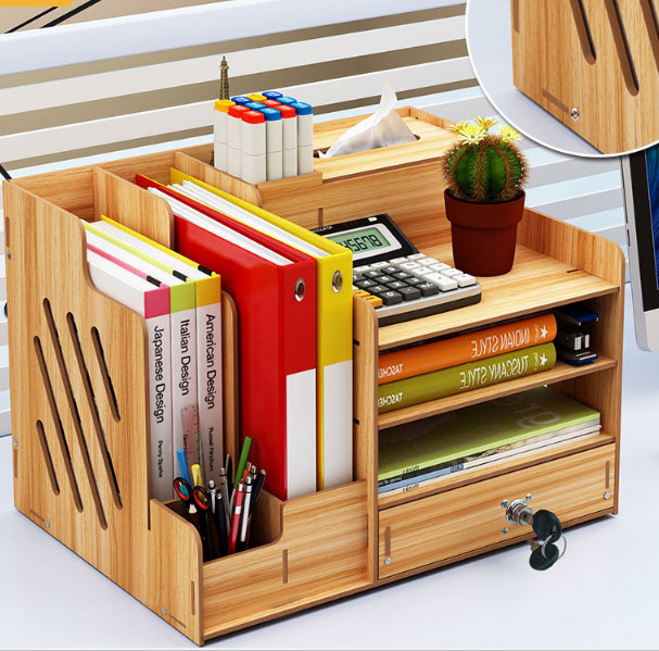 KỆ ĐỂ SÁCH GỖ ĐỂ BÀN CAO CẤP