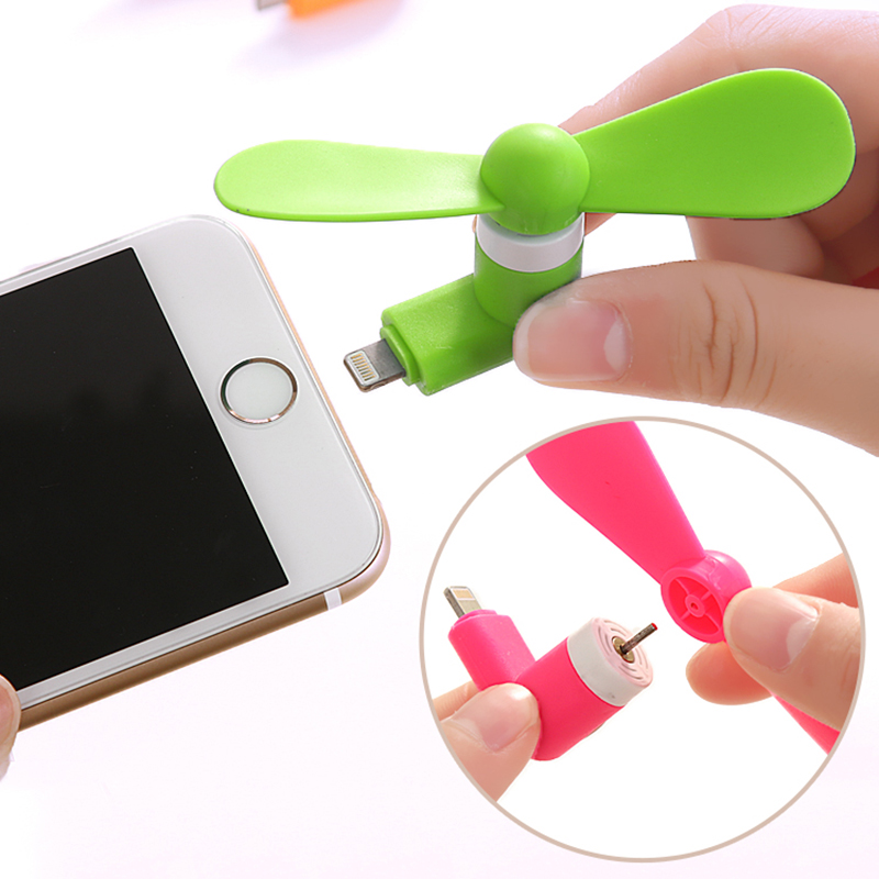 Quạt mini IOS iphone mini quạt mát siêu dễ thương