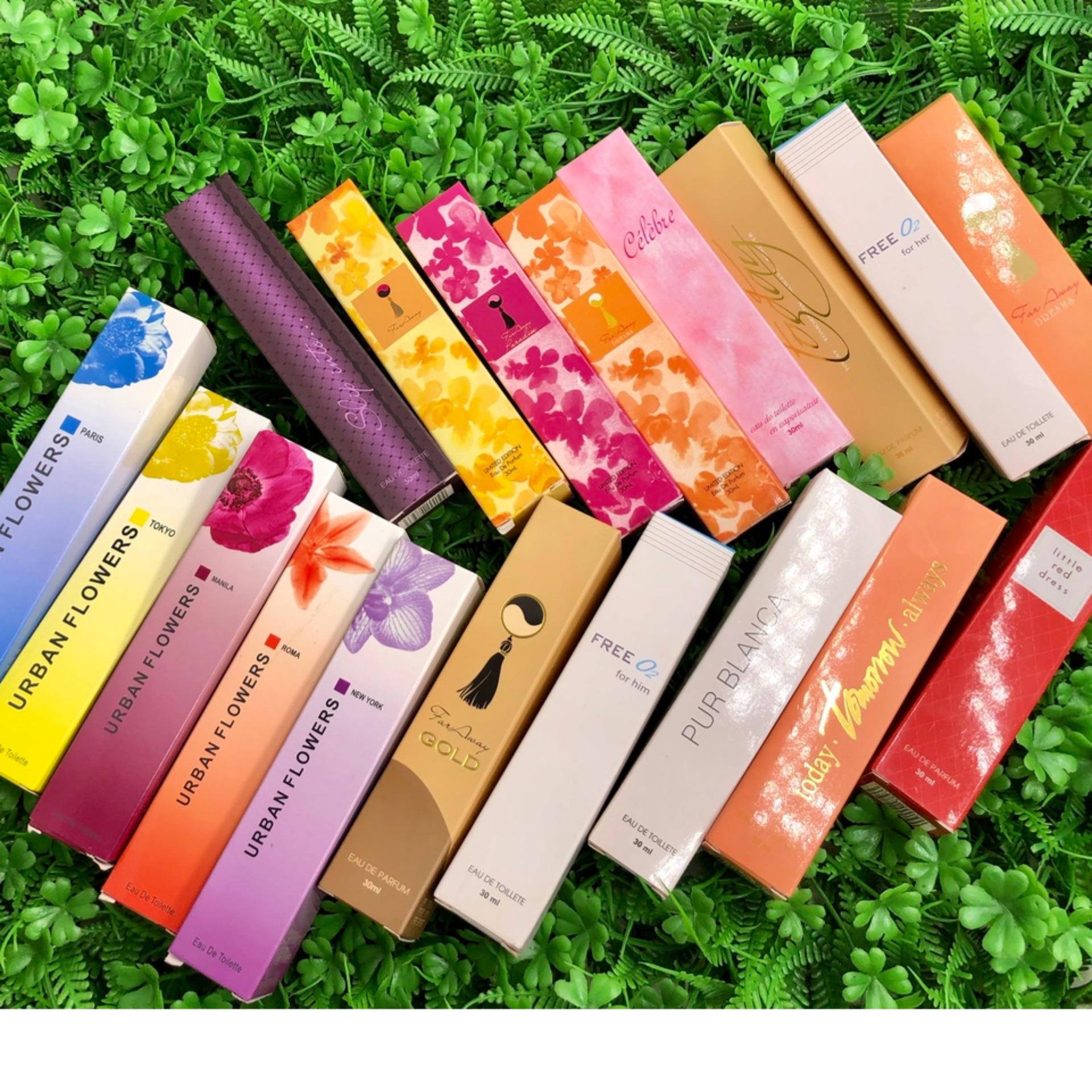 [30ml] Nước Hoa Nữ URBAN Flowers - ROMA ( Cam)