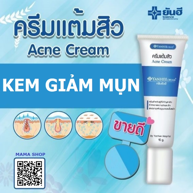 [HCM]Kem Giảm Mụn Yanhee Acne Cream