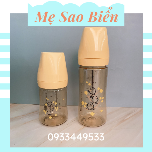 Bình sữa Bebepick 150ml/ 250ml Hàn Quốc (tuỳ chọn núm ty)