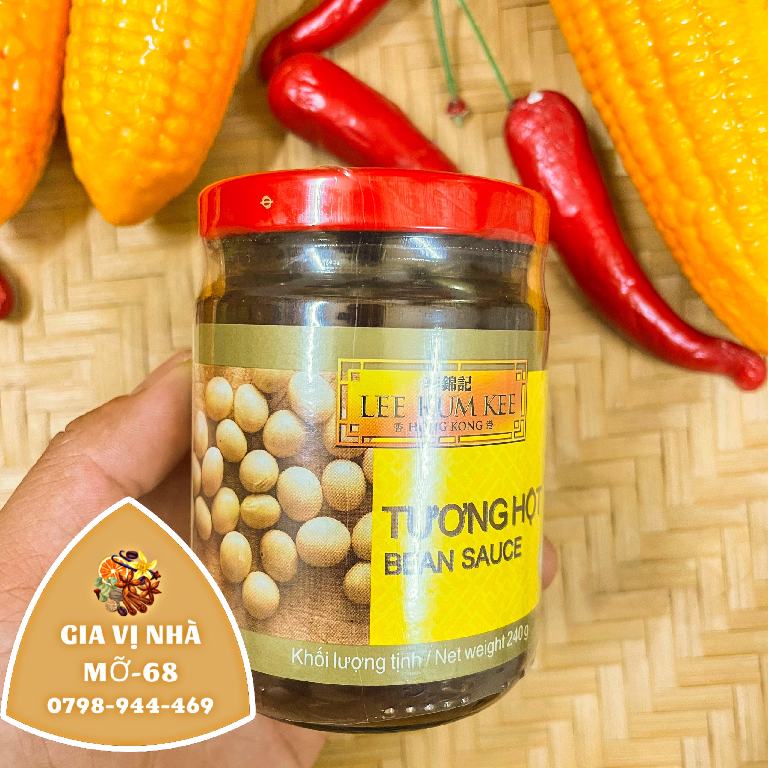 Tương hột lee kum kee-hủ 207gr