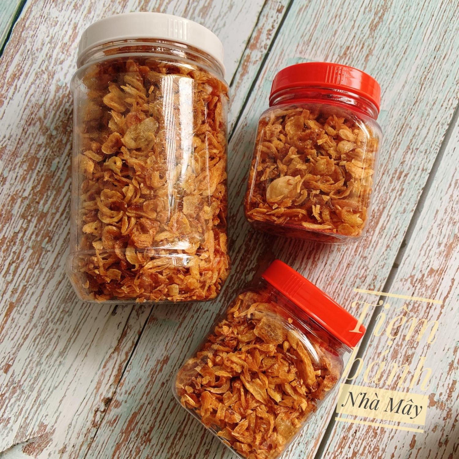 Hành Phi Loại Ngon ƞhất Vàng Giòn Thơm Không Trộn Bột (Hành Tím Phi Thơm) 100G