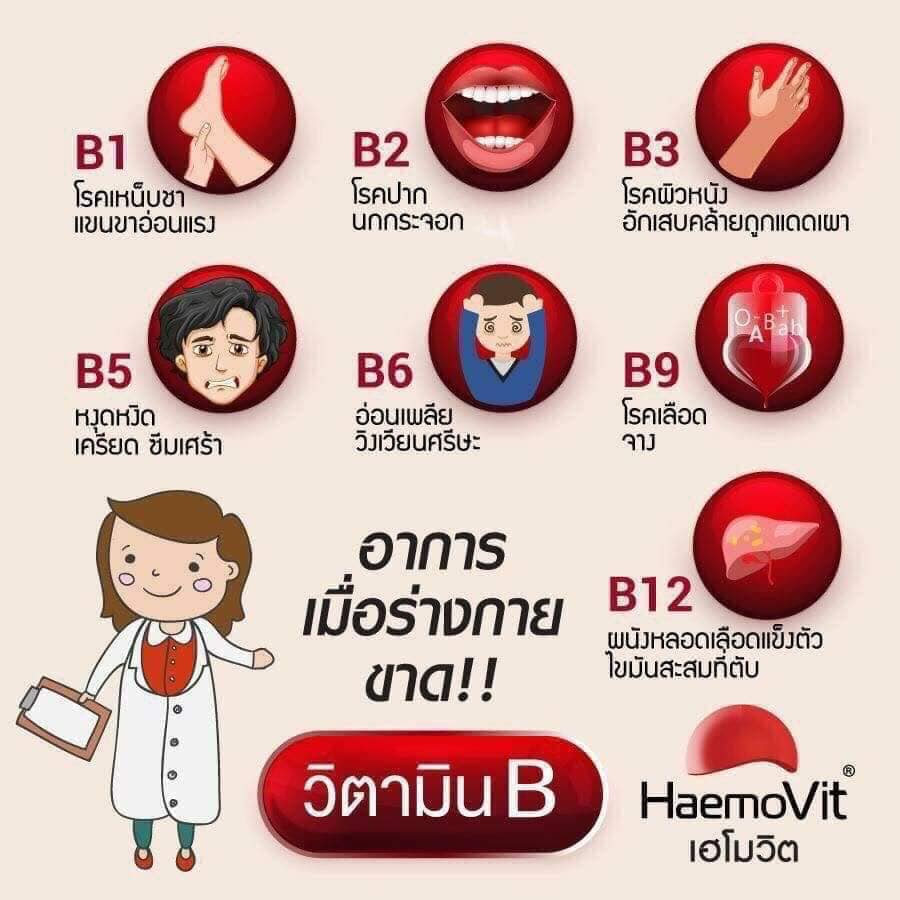Tăng cân HAEMOVIT Thái Lan