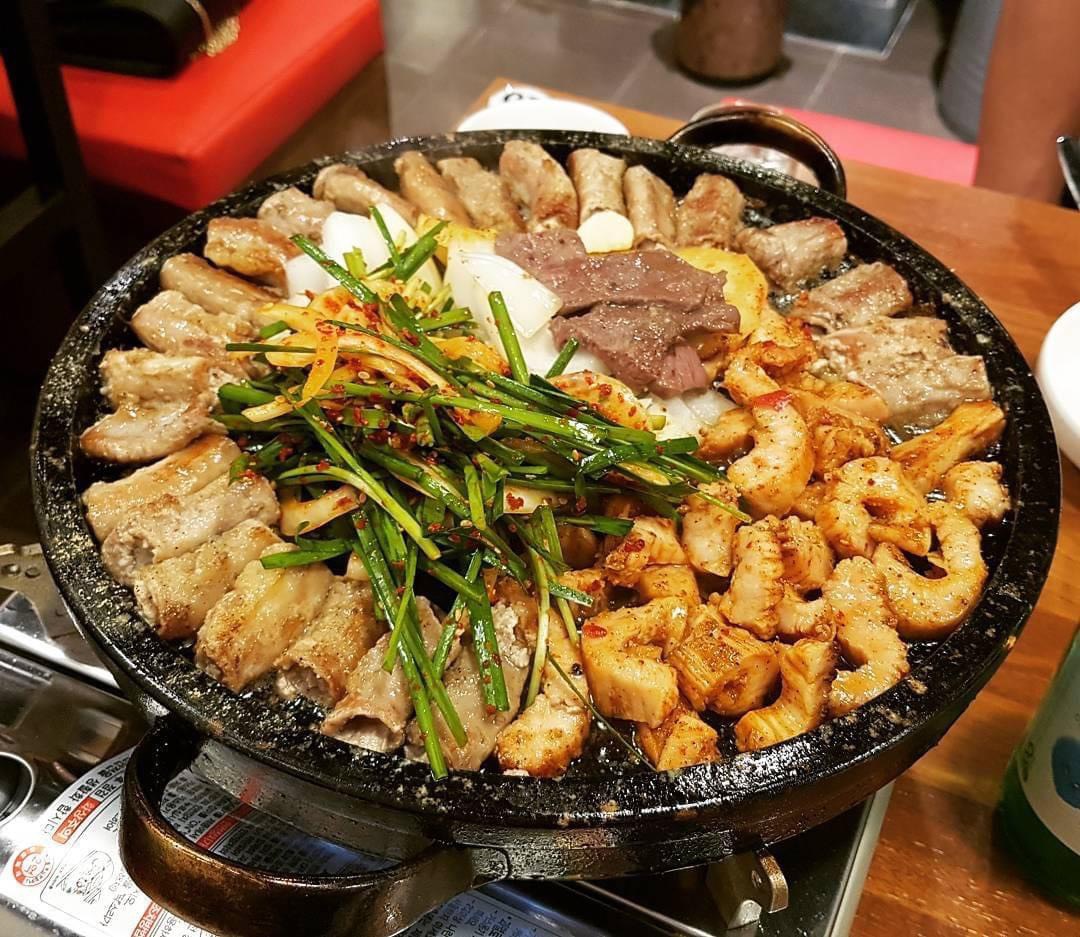 Lòng mỡ bò ướp sốt Hàn (500g)