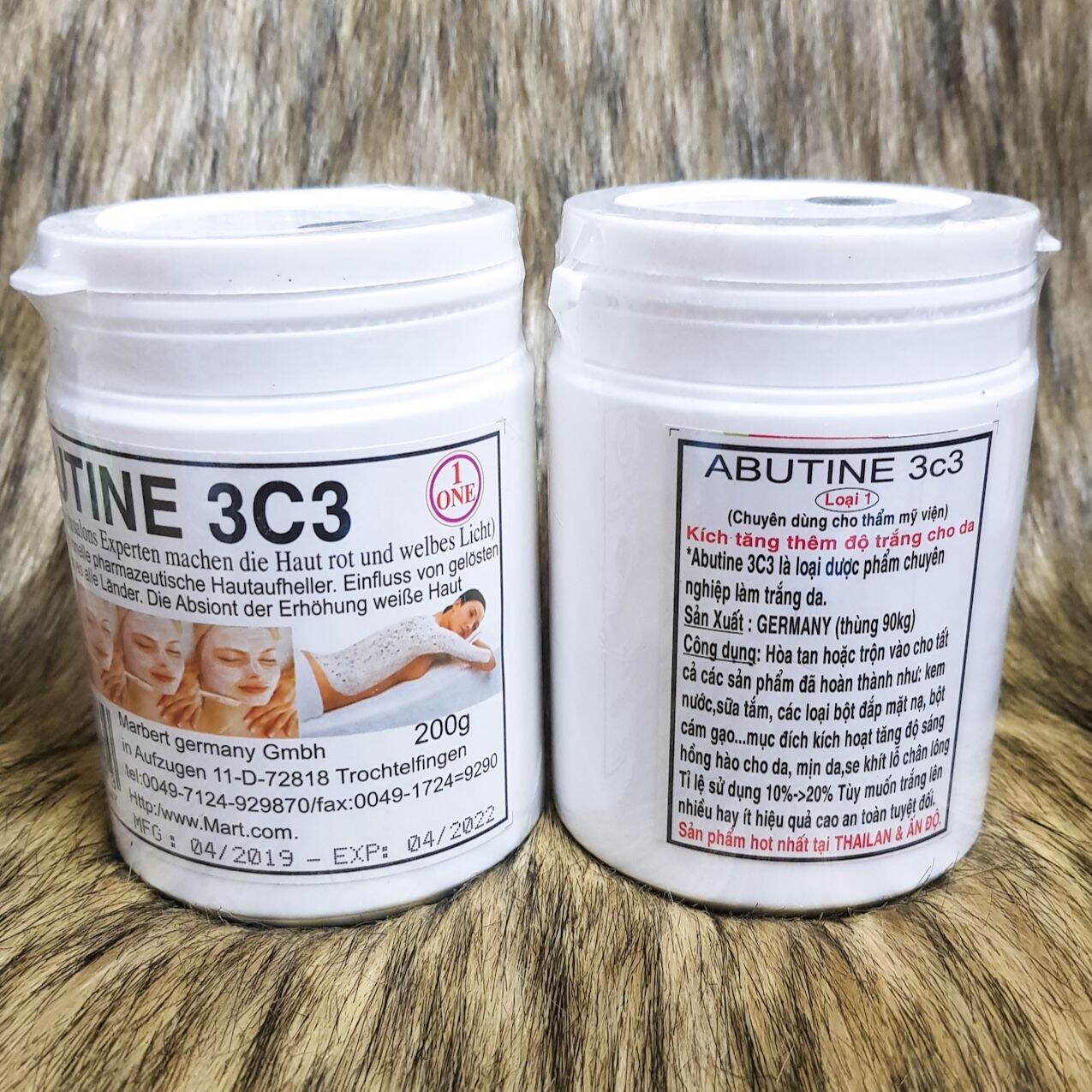 Bột kích trắng abutine 3c3
