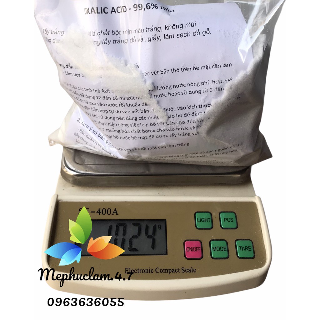 Oxalic acid (Bột chanh bột tẩy trắng)