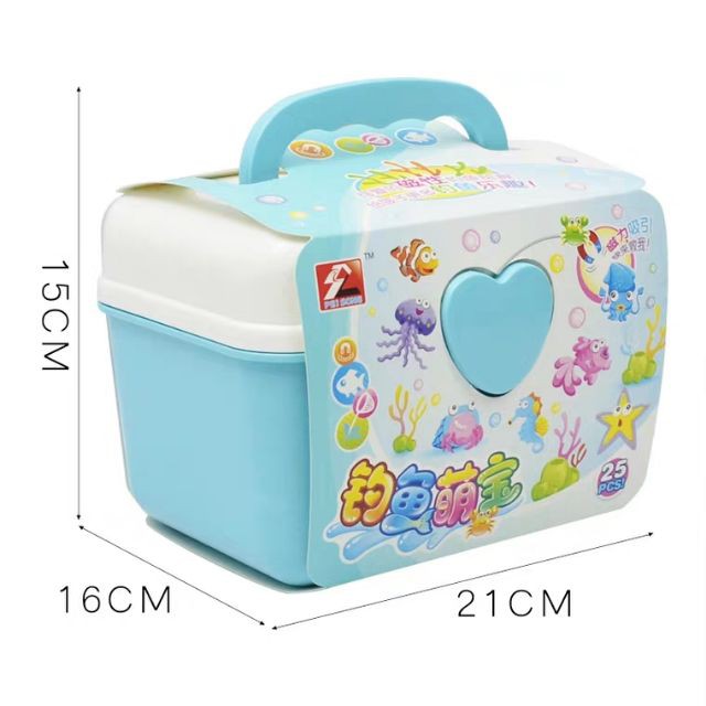 Đồ chơi câu cá nam châm có hộp cho bé