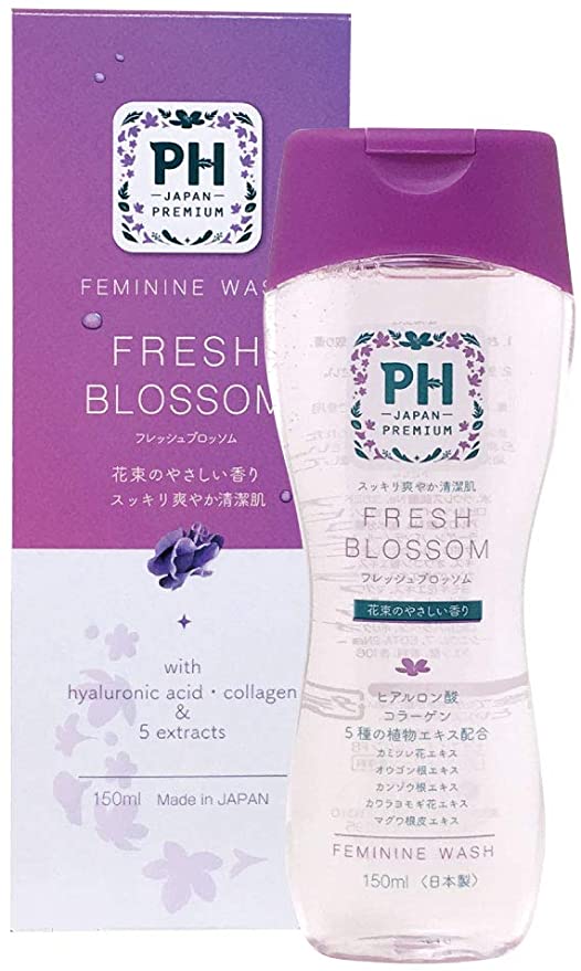Dung dịch vệ sinh phụ nữ ph care hương hoa tươi của nhật chai 150ml - hàng nhật nội địa nước rửa phụ khoa làm sạch vùng kín cân bằng độ ph