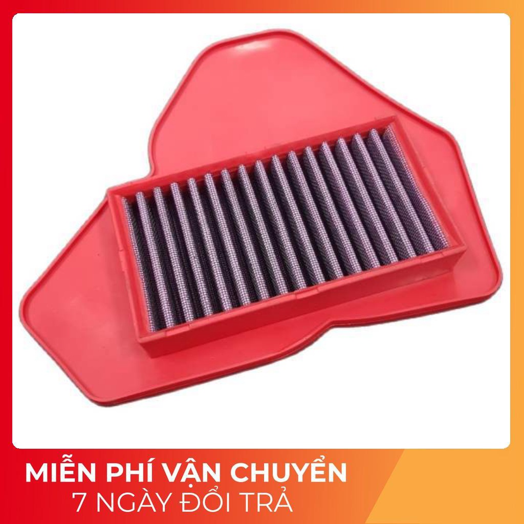 Lọc Gió Xe Máy Thương Hiệu K&N Lưới Thép Siêu Bền Gắn Cho Nhiều Dòng Xe Như Raider, Vario, Click, Exciter Winner