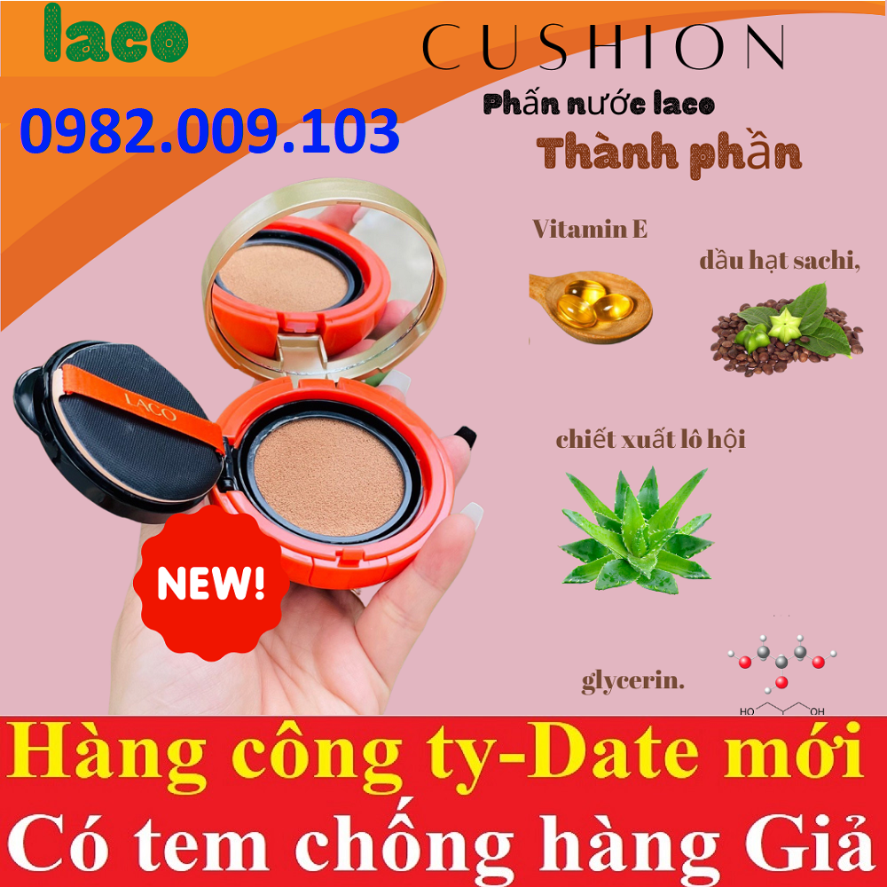 Phấn nước phủ cc laco cushion laco